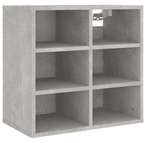 2 db betonszürke cipősszekrény 52,5 x 30 x 50 cm