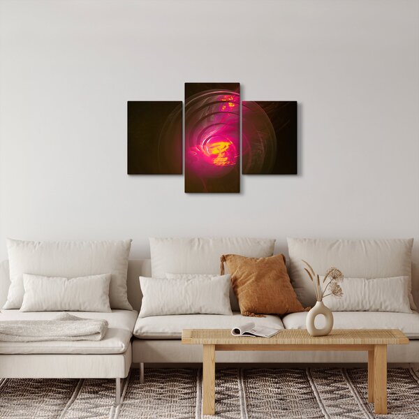 Kép - spirális absztrakció (90x60 cm)