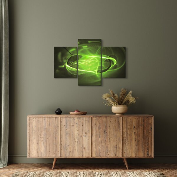 Modern absztrakt kép (90x60 cm)