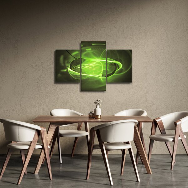 Modern absztrakt kép (90x60 cm)