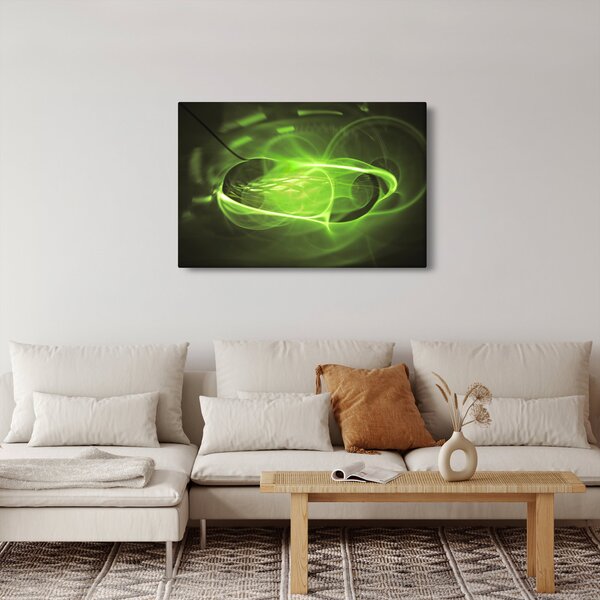 Modern absztrakt kép (90x60 cm)