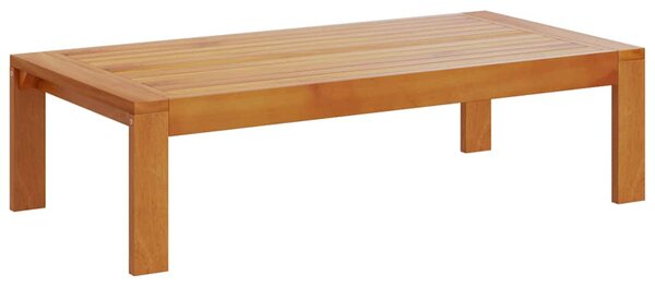 Tömör akácfa kerti asztal 100 x 50 x 27 cm