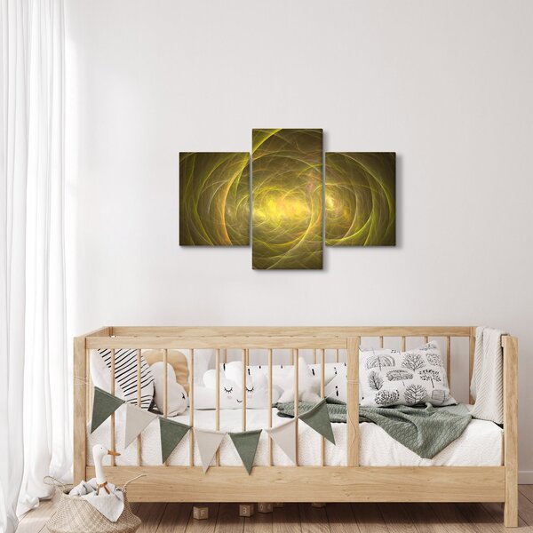 Modern absztrakt kép (90x60 cm)
