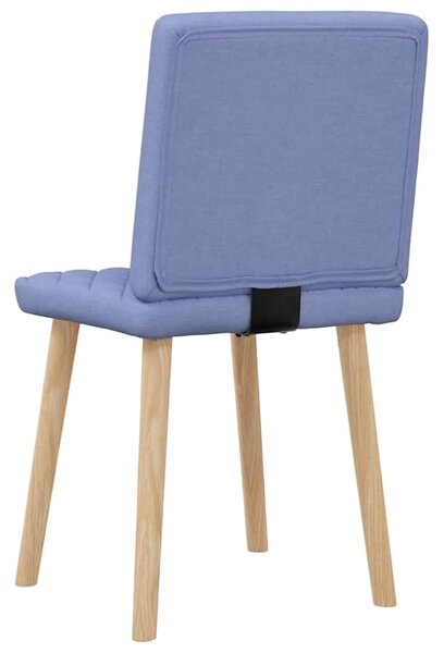 Étkezőszékek 2 db Jeans kék szövet