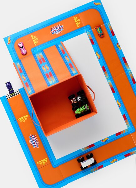 Sinsay - Tárolódoboz Hot Wheels - többszínű