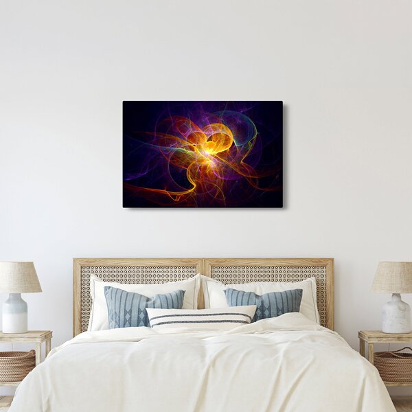 Absztrakt kép (90x60 cm)