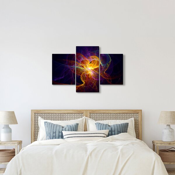 Absztrakt kép (90x60 cm)