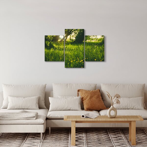 Tájkép - rét (90x60 cm)