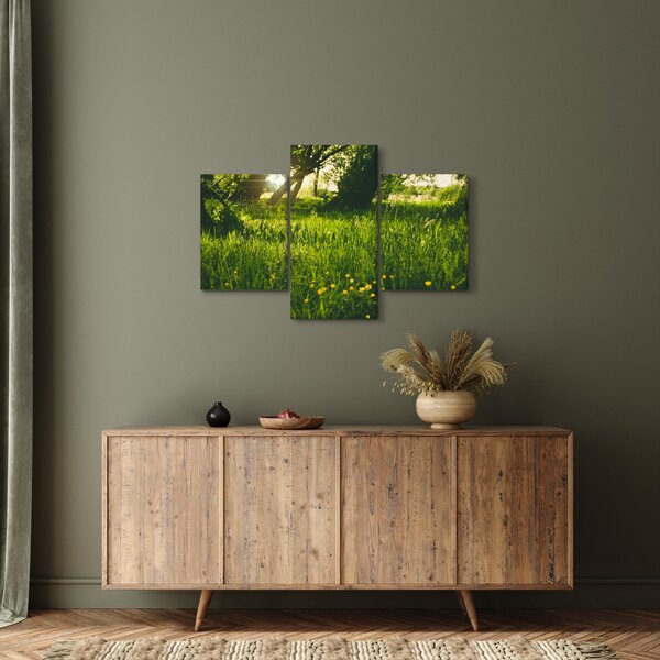 Tájkép - rét (90x60 cm)