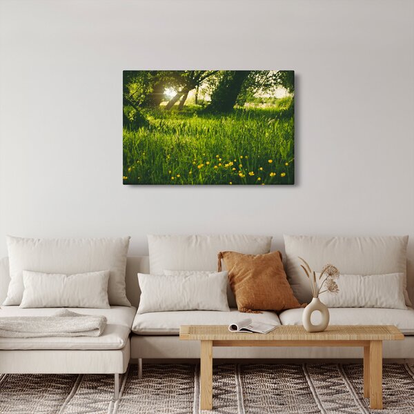 Tájkép - rét (90x60 cm)