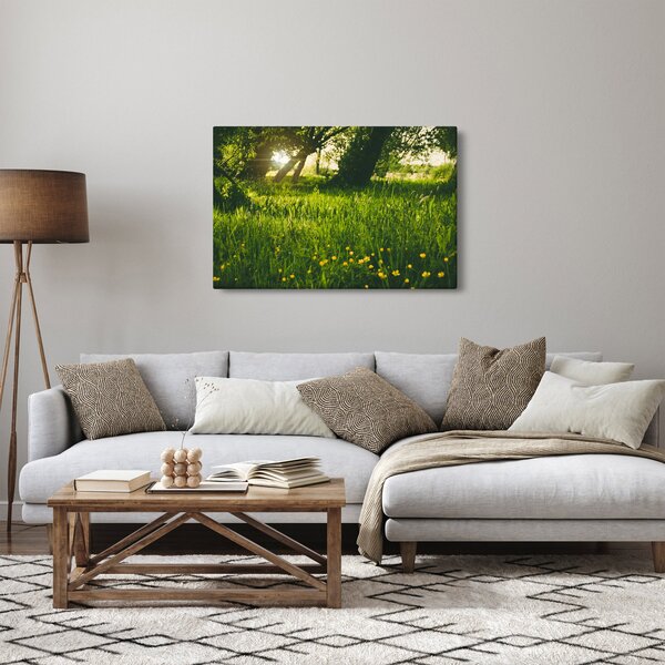 Tájkép - rét (90x60 cm)
