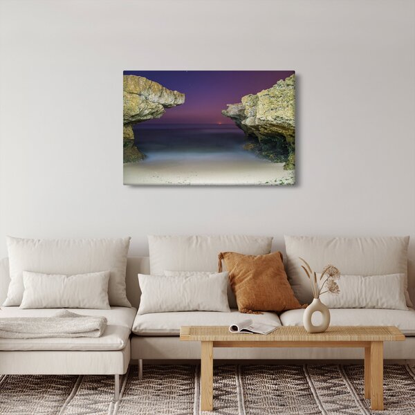 Kép - tengeri szikla (90x60 cm)