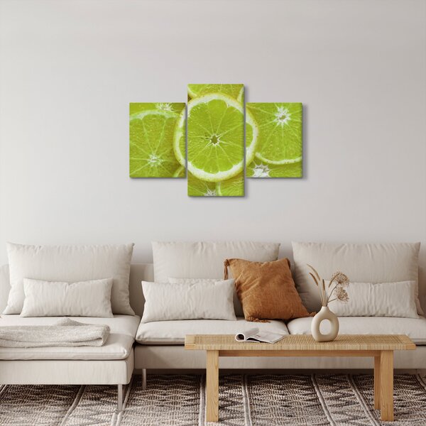 Kép - citrom szelet (90x60 cm)