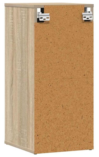 2 db sonoma-tölgyszínű forgácslap cipősszekrény 32 x 35 x 70 cm