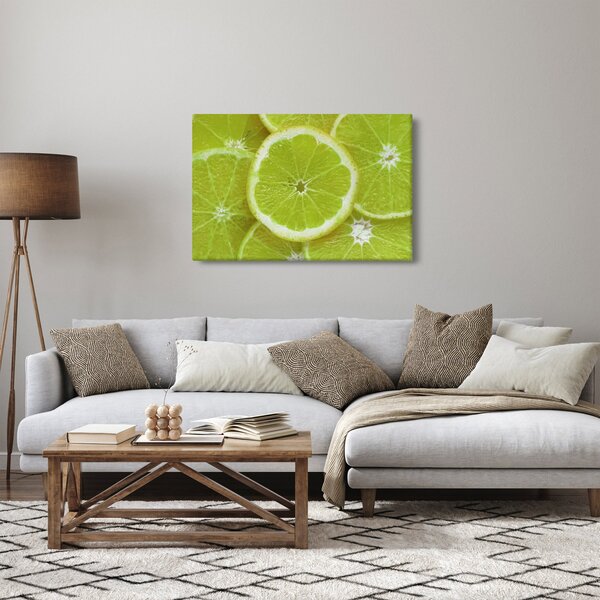 Kép - citrom szelet (90x60 cm)
