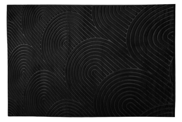 KONDELA Szőnyeg, fekete, 150x200, LUVRE