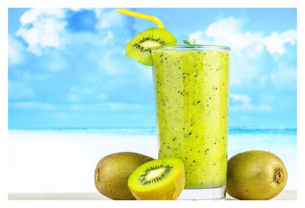 Kép - kiwi smoothie (90x60 cm)