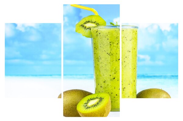 Kép - kiwi smoothie (90x60 cm)