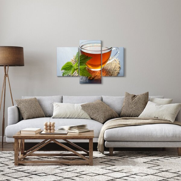 Egy csésze teaképe (90x60 cm)