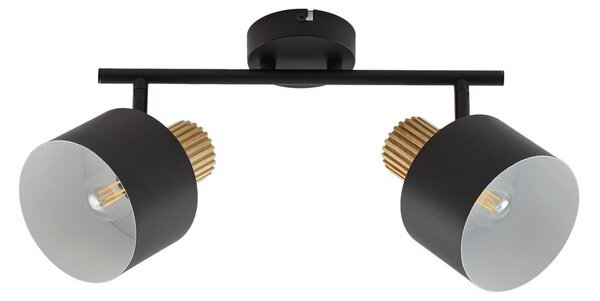 Mennyezeti Lámpa Lindby, Lenja, dimmable, Fekete, Nappali, Fém, Modern