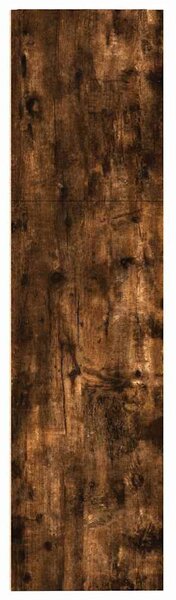 Füstös tölgy színű szerelt fa könyvespolc 80 x 30 x 114 cm