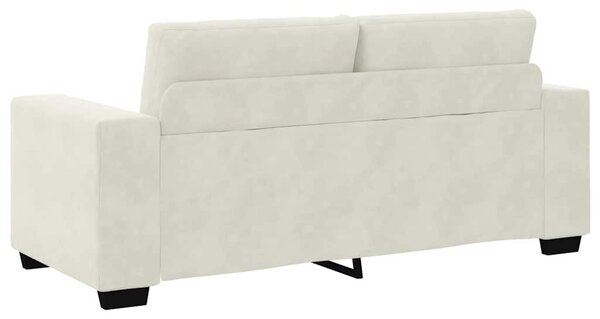 Krém bársony loveseat kanapé 180x77x82 cm