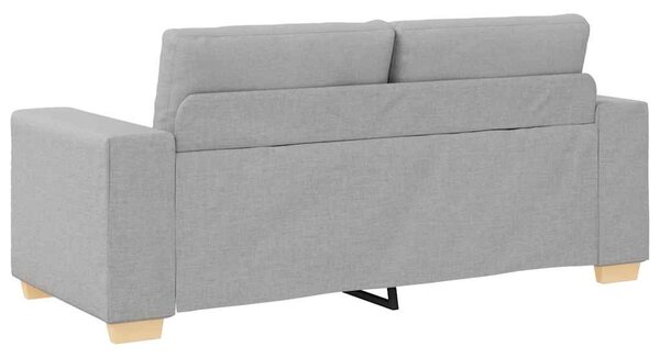 Felhőszürke szövet loveseat kanapé 180x77x82 cm