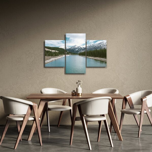 Hegyi tájkép (90x60 cm)