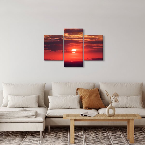 Színes nap képe (90x60 cm)