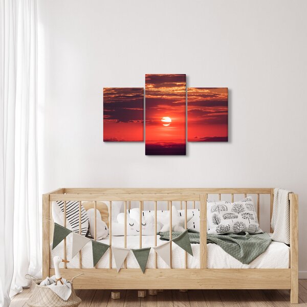 Színes nap képe (90x60 cm)