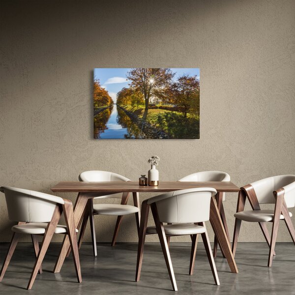 Vízi csatorna képe (90x60 cm)