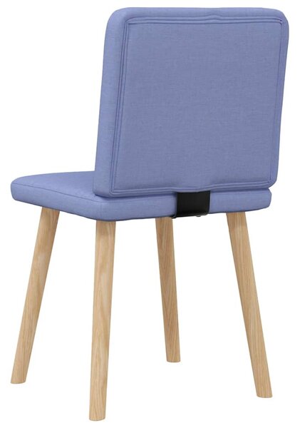 Étkezőszékek 2 db Jeans kék szövet