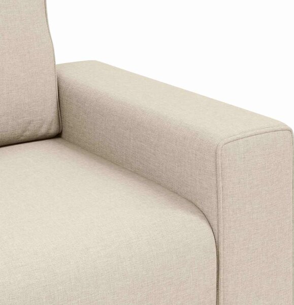 Fotel Bézs 100 cm Lábbal kevert anyag