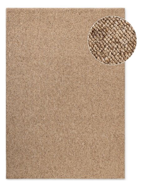 Világosbarna mosható szőnyeg 80x150 cm Rocco Caramel – Elle Decoration