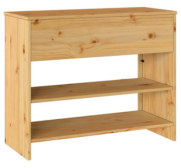 Konzolasztal fiókkal Drammen Tölgy színű 89,5 x 37 x 73 cm