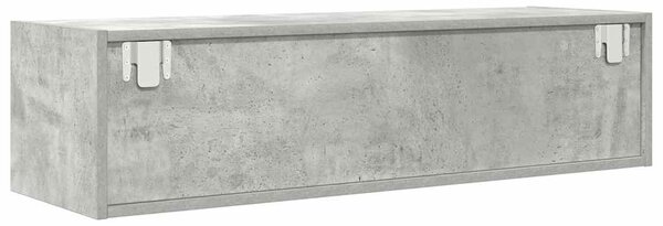 TV szekrény 100 x 31 x 25,5 cm Beton szürke Szerelt fa