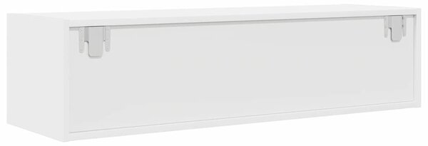 TV szekrény 100 x 31 x 25,5 cm Fehér Szerelt fa