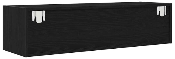 TV szekrény 100 x 31 x 25,5 cm Musta tammi Szerelt fa