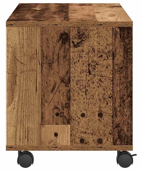 TV szekrény 90 x 35 x 40.5 cm Barna Szerelt fa