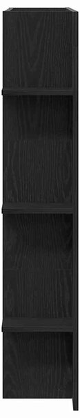TV szekrény 152 x 22 x 113 cm Musta tammi Szerelt fa