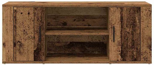 TV szekrény 100 x 35 x 40 cm Régi fa Szerelt fa