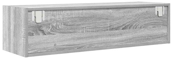 TV szekrény 100 x 31 x 25,5 cm Szürke sonoma Szerelt fa