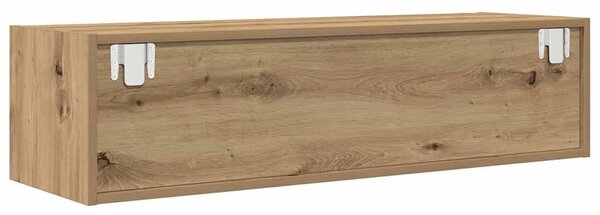 TV szekrény 100 x 31 x 25,5 cm kézműves tölgy Szerelt fa