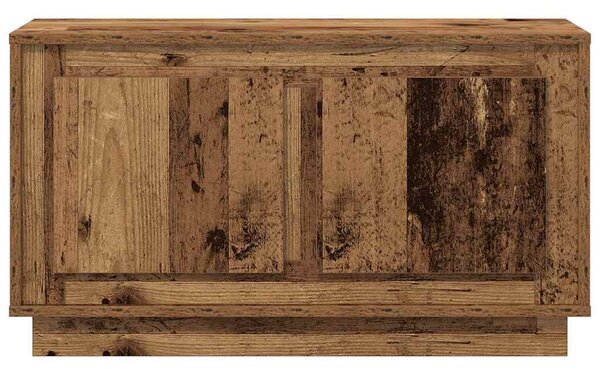 TV szekrény 80 x 35 x 45 cm Régi fa Szerelt fa