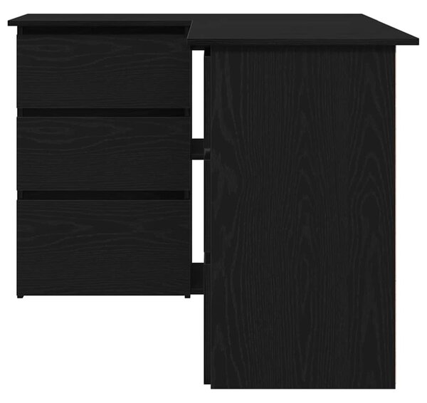 Asztal Fekete tölgy Szerelt Fa 145 x 100 x 76 cm