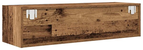 TV szekrény 100 x 31 x 25,5 cm Régi fa Szerelt fa