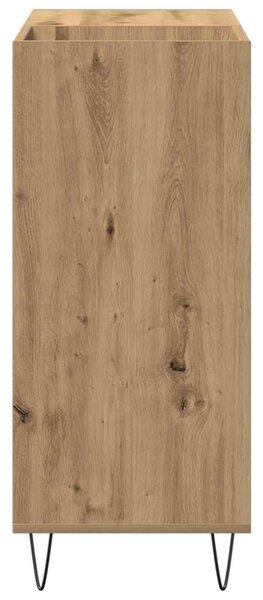 Hanglemez szekrény kézműves tölgy 85 x 38 x 89 cm Szerelt Fa