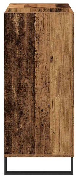 Hanglemez szekrény Régi fa 84,5 x 38 x 89 cm Szerelt Fa