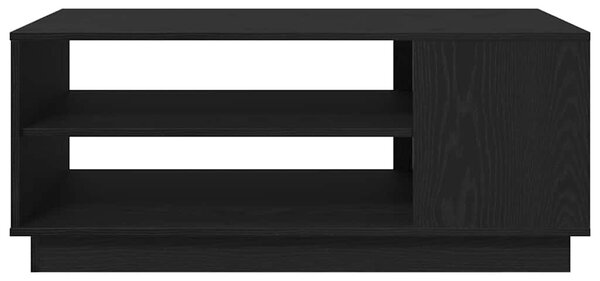 Dohányzóasztal Fekete tölgy 102 x 55 x 43 cm Szerelt Fa