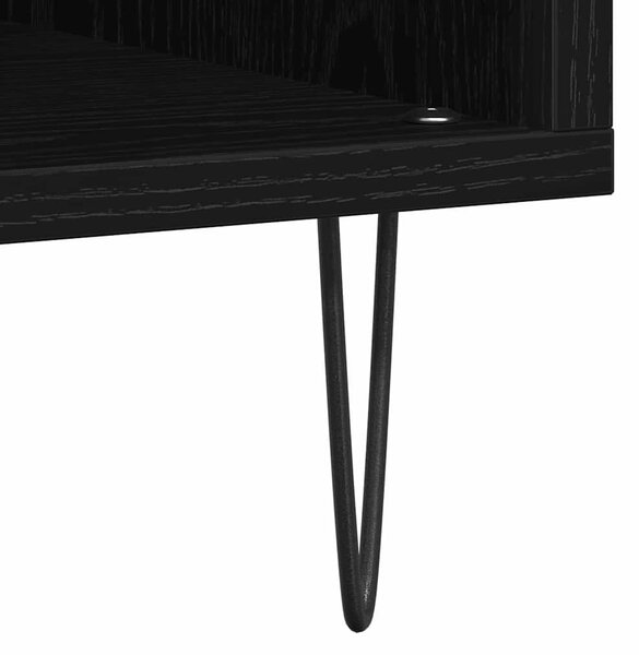 Hanglemez szekrény Fekete tölgy 100 x 38 x 48 cm Faanyag